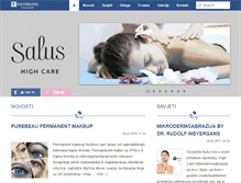 Tablet Screenshot of hccsalus.hr